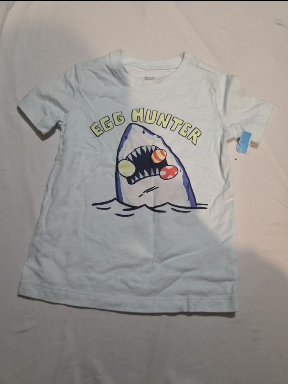 Carters boys 3T easter shark shirt #05